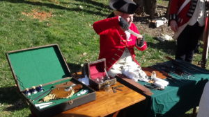 Photo of surgeon with medical kit