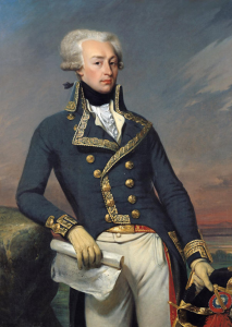 Painting of the Marquis de Lafayette