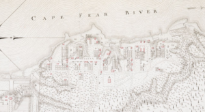 Old map of Brunswick Town