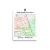 Print with a battle map
